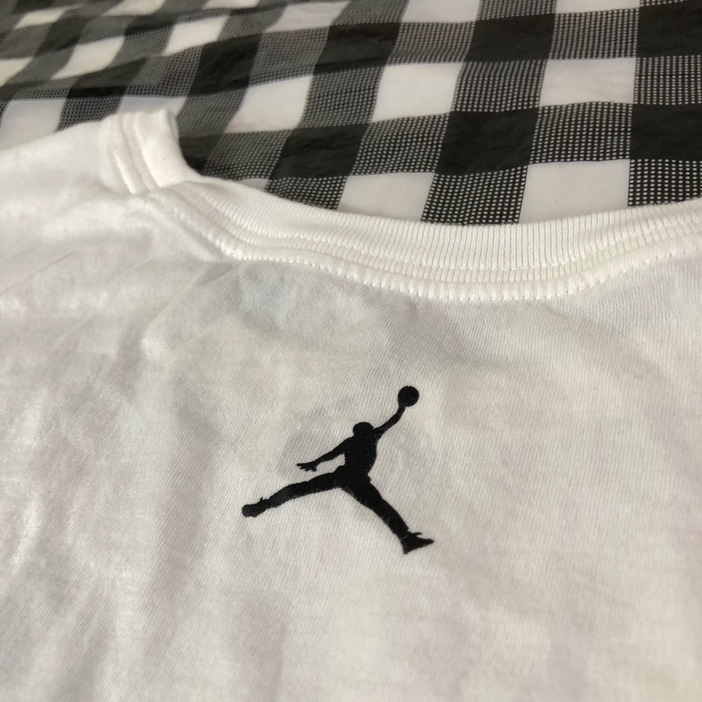 Air Jordan Flight Club Jumpman Size 3XL White Tee - Picture 5 of 6